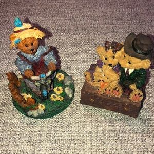 Boyd’s Bear look-alike figurines set of 2